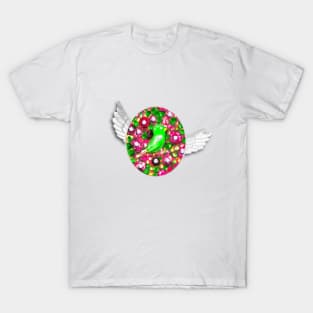 Bird and Bird Wings T-Shirt